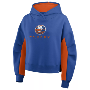 NHL Women's New York Islanders Blue Fleece Pullover Hoodie, Small