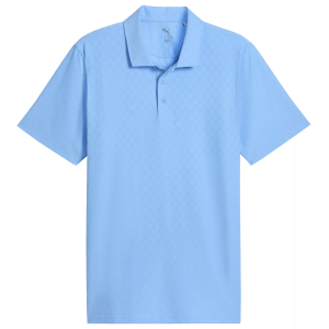 Puma PUMA Men's MATTR Geode Golf Polo, Small, Team Light Blue - $60.00 at DICK'S Sporting Goods