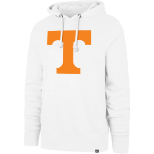 '47 Men's Tennessee Volunteers White Wash Headline Hoodie, Large