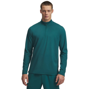 Under Armour Men's Meridian 1/4 Zip Sweatshirt, Medium, Rack Green/Rack Green