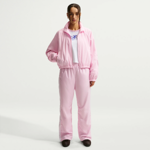 Nike Women's Sportswear Oversized UV Track Jacket, XS, Pink Foam