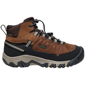 Keen KEEN Kids' Targhee Mid Waterproof Hiking Boots, Size 2, Bison/Brindle - $79.99 at DICK'S Sporting Goods