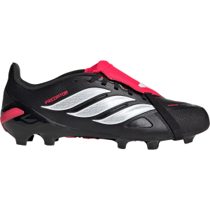 adidas Predator League Kids' FT FG Soccer Cleats, Size 12, Black/Red