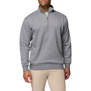 Columbia Men's Hart Mountain 1/2 Zip Pullover, Small, Charcoal Heather