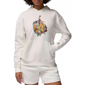Jordan Jordan Brooklyn Fleece Women's Graphic Pullover Hoodie, XL, Sail - $78.00 at DICK'S Sporting Goods