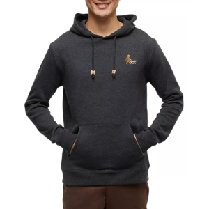 tentree Men's Sasquatch Hoodie, Small, Metr Bk Hthr/Dg Wk/Fst Pn