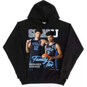 Slam SLAM Adult Duke Blue Devils Boozer Brothers Cover White Hoodie, Men's, Small, Black - $78.00 at DICK'S Sporting Goods