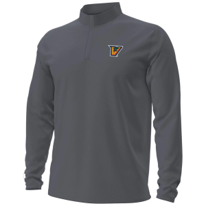 Under Armour Men's Texas-Rio Grande Valley Vaqueros Castlerock Motion Sideline Quarter-Zip Jacket, Large, Gray