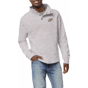League-Legacy League-Legacy Men's Purdue Boilermakers Ash Snap Up Jacket, XXL, Gray - $75.00 at DICK'S Sporting Goods