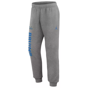 Jordan Men's UCLA Bruins Club Fleece Joggers, Small, Gray