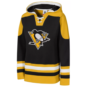NHL Youth Pittsburgh Penguins Black Must-Have Ageless Home Pullover Hoodie, Medium