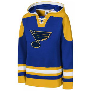 NHL Youth St. Louis Blues Blue Must-Have Ageless Home Pullover Hoodie, Medium