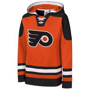 NHL Youth Philadelphia Flyers Orange Must-Have Ageless Home Pullover Hoodie, Medium