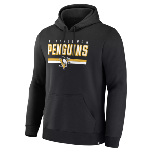 NHL Men's Pittsburgh Penguins Black Fleece Hoodie, Small