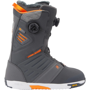 DC Shoes 23'-24' Men's Judge BOA Snowboard Boots, Size 9, Grey/Grey/Org