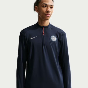 Nike Team USA Element Men's Dri-FIT 1/4 Zip Sweatshirt, Medium, Obsidian