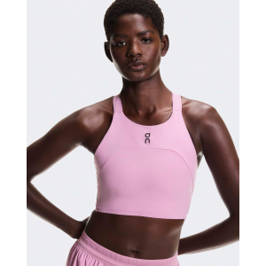 On Women's Performance Crop, Large, Sakura