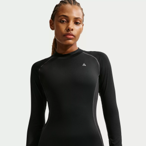 Nike Women's ACG "Wildsee" Base Layer Long-Sleeve Top, Large, Black
