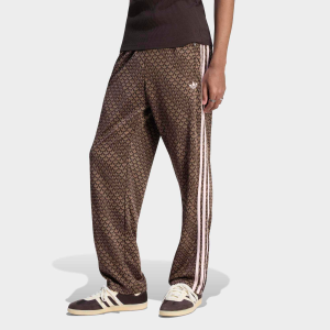 adidas Men's Monogram Firebird Track Pants, Small, Aurora Coffee