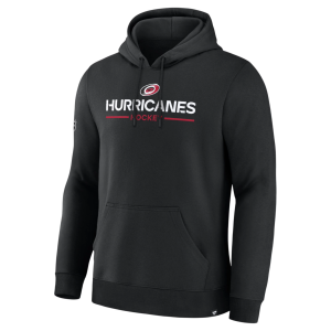 NHL Men's Carolina Hurricanes Black Rink Primary Hoodie, Medium