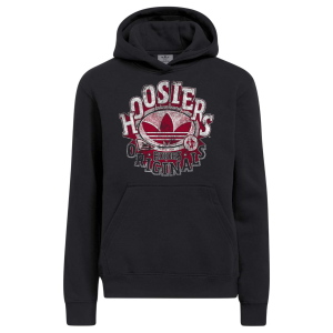 adidas Men's Indiana Hoosiers Black Originals Hoodie, Small