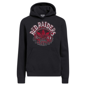 adidas Men's Texas Tech Red Raiders Black Originals Hoodie, Small