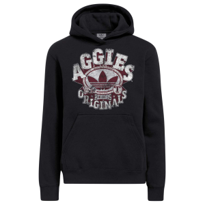 adidas Men's Texas A&M Aggies Black Originals Hoodie, Small