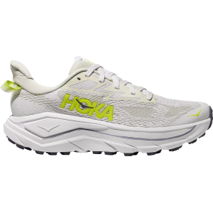 HOKA Women's Challenger 8 Trail Running Shoes, Size 5, White/Neon Orange