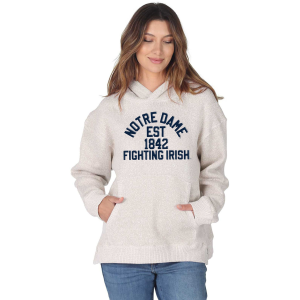 Chicka-D chicka-d Women's Notre Dame Fighting Irish Natural Spirit Fleece Weekender Pullover Hoodie, Small, Tan - $74.99 at DICK'S Sporting Goods