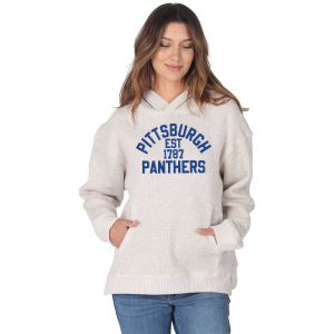 Chicka-D chicka-d Women's Pitt Panthers Natural Spirit Fleece Weekender Pullover Hoodie, Medium, Tan - $74.99 at DICK'S Sporting Goods