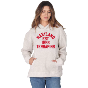 Chicka-D chicka-d Women's Maryland Terrapins Natural Spirit Fleece Weekender Pullover Hoodie, Small, Tan - $74.99 at DICK'S Sporting Goods
