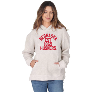Chicka-D chicka-d Women's Nebraska Cornhuskers Natural Spirit Fleece Weekender Pullover Hoodie, Small, Tan - $74.99 at DICK'S Sporting Goods