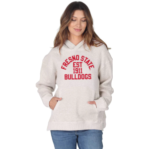 Chicka-D chicka-d Women's Fresno State Bulldogs Natural Spirit Fleece Weekender Pullover Hoodie, Small, Tan - $74.99 at DICK'S Sporting Goods