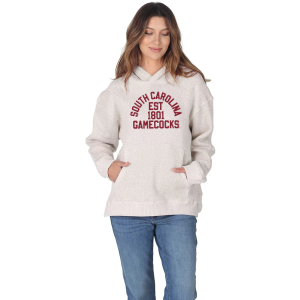 Chicka-D chicka-d Women's South Carolina Gamecocks Natural Spirit Fleece Weekender Pullover Hoodie, Small, Tan - $74.99 at DICK'S Sporting Goods