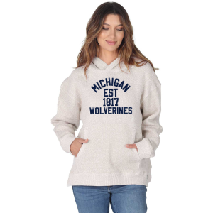 Chicka-D chicka-d Women's Michigan Wolverines Natural Spirit Fleece Weekender Pullover Hoodie, Small, Tan - $74.99 at DICK'S Sporting Goods