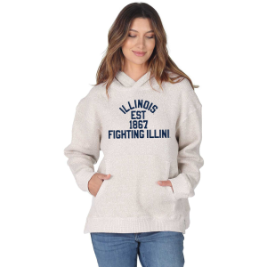 Chicka-D chicka-d Women's Illinois Fighting Illini Natural Spirit Fleece Weekender Pullover Hoodie, Small, Tan - $74.99 at DICK'S Sporting Goods