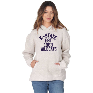 Chicka-D chicka-d Women's Kansas State Wildcats Natural Spirit Fleece Weekender Pullover Hoodie, Small, Tan - $74.99 at DICK'S Sporting Goods