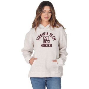 Chicka-D chicka-d Women's Virginia Tech Hokies Natural Spirit Fleece Weekender Pullover Hoodie, Small, Tan - $74.99 at DICK'S Sporting Goods