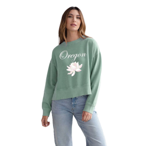 Chicka-D chicka-d Women's Oregon Ducks Green Lotus Pullover Sweatshirt, Small - $69.99 at DICK'S Sporting Goods