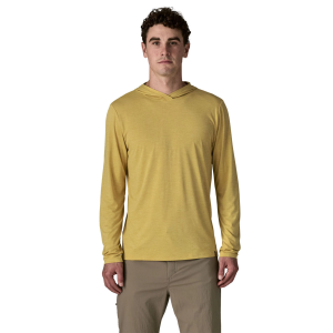 Patagonia Men's Capilene Cool Daily Hoodie, Large, Limestone Yellow/Light Limestone Yellow
