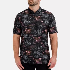 Waggle Waggle Men's Flamingrove Golf Polo, XL, Black - $69.00 at DICK'S Sporting Goods