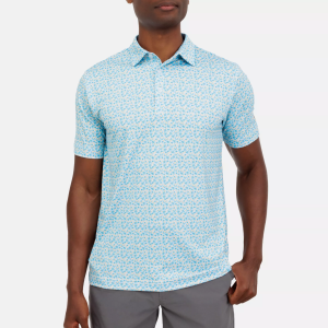 Waggle Waggle Men's Pina Paradise Golf Polo, Large, Blue - $69.00 at DICK'S Sporting Goods