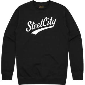 Steel City Steel City Adult Steel City Black Crewneck Sweatshirt, Men's, XL - $30.97 at DICK'S Sporting Goods