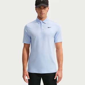 Nike Men's Velocity Dri-FIT Solid Golf Polo, Small, Hydrogen Blue