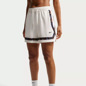 Nike Women's Crossover Dri-FIT Basketball Shorts, XS, Sail/Black