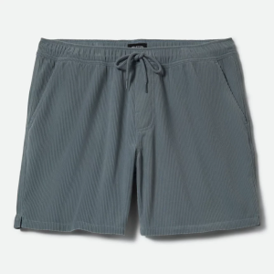 BRIXTON Men's Everyday Corduroy Shorts, XL, Trooper