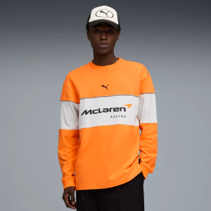 Puma PUMA Men's F1 McLaren Orange Logo Long Sleeve Shirt, Large - $65.00 at DICK'S Sporting Goods