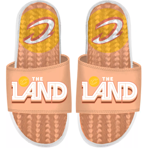 ISlide Adult 2025-26 City Edition Cleveland Cavaliers Gel Slide Sandals, Men's, Size 9