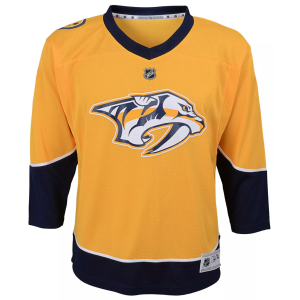 NHL Toddler Nashville Predators Breakaway Blank Gold Home Replica Jersey, Boys', 3T, Yellow