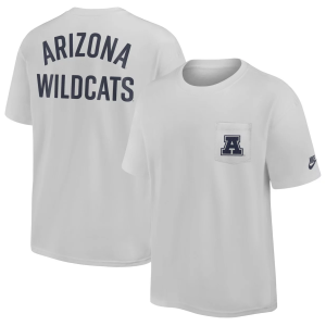 Nike Men's Arizona Wildcats Photon Dust 2 Hit Pocket T-Shirt, Small, White